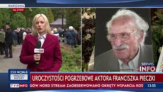 Pożegnaliśmy Wybitnego Aktora Śp. Franciszka Pieczkę