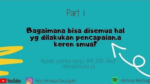 Part 1 Memakismalkan segala hal. Berbincang dengan lulusan pasca sarjana FKM UI (K3)