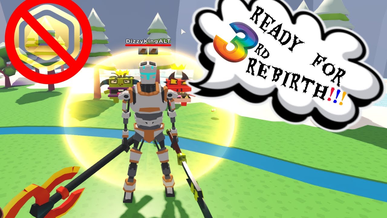 Giant Sim Leveling up for THIRD REBIRTH! YouTube