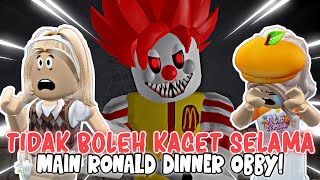 GA BOLEH KAGET SELAMA MAIN RONALD DINER OBBY!!😵😣 LARII ADA BADUT MCD❕| ROBLOX INDONESIA 🇮🇩 |