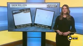 Nature's natural snowballs: snow rollers and how they form