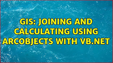 GIS: Joining and Calculating using ArcObjects with vb.net