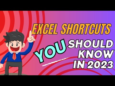 Excel Shortcuts That You Should Know - YouTube