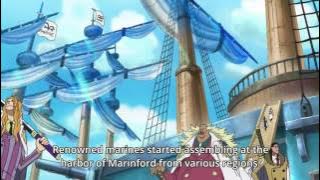 Shichibukai and Marines about to meet