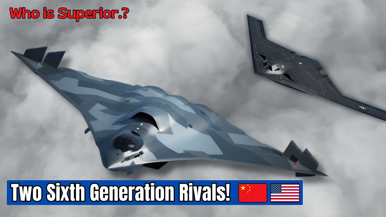Fighter Jet Rivals Two Sixth Generation Rivals: Chinese Fighter Jets vs US B-21 Raider ...