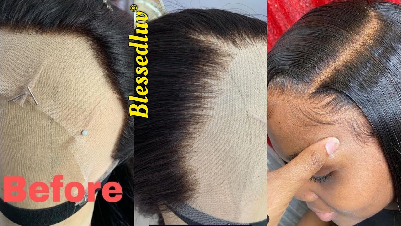 How To Pluck A Lace Front Wig, NEW Method For Frontal & Lace Closure Wigs 