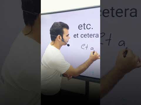 Etc Vs Et Al