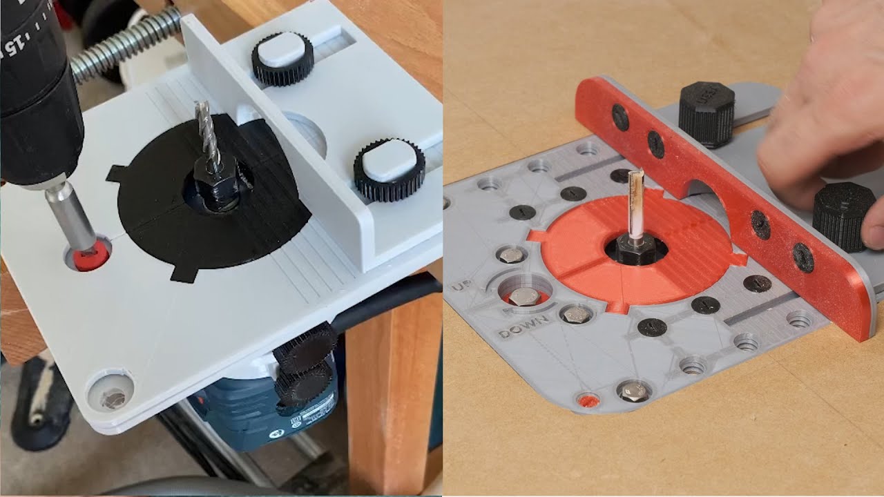 3D Printed Route Table || Concept VS Final design 