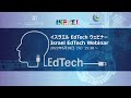 Israel EdTech Webinar