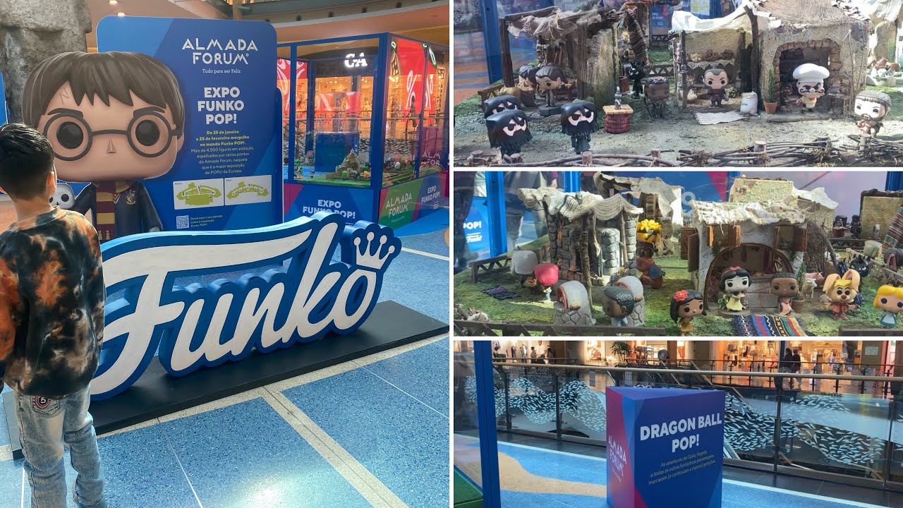 EXPO FUNKO POP EXHIBITION IN ALMADA FORUM|2024 DRAGON BALL|From Europe|Portugal