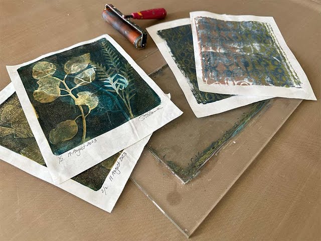 Online Class: Layered Gel Printing with the Gelli Arts® Mini Placement Tool