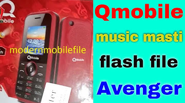 qmobile music masti flash file Avenger