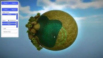 [Unity3D] Planet Editor Update (WIP)