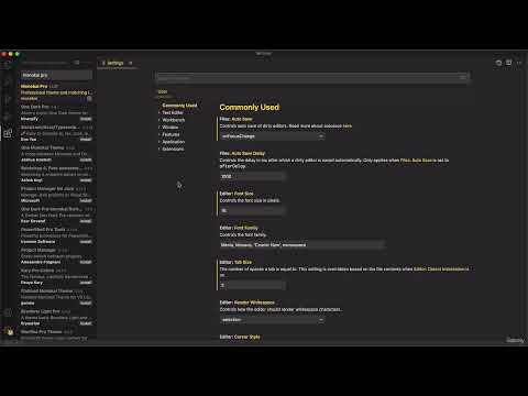 005 Setting Up Our Code Editor | Jonas.io | Udemy Course