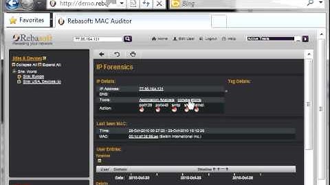 1st Advance - Mac Auditor with Netflow