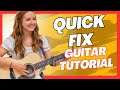Quick Fix Amanda Nolan Guitar Lesson