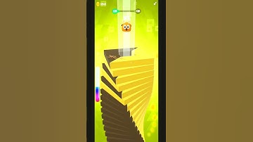 Drop Stack Ball Game Level 129 - short video - More Gaming