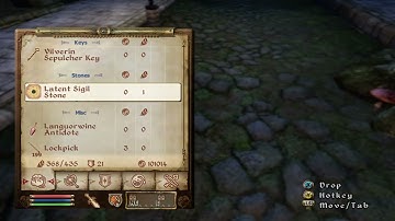 Oblivion duplication glitch