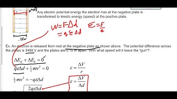 Motion of Charged Particles in Electric Fields