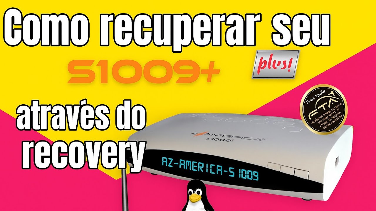 Solução Azamerica s1009 bloqueado após atualização agosto de 2025, recovery rs232