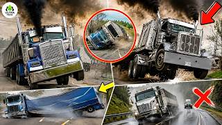 85 Dangerous idiots Truck & Car Driving Fails Best of Excavator, Crane & Truck Fail Compilation 2