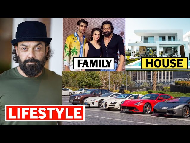 Bobby Deol Lifestyle 2024, Income, House, Cars, Wife, Son, Biography, Family & Net Worth class=