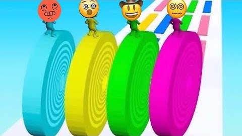 Layers Roll in New Levels Mobile Gameplay All Trailers iOS,Android Game