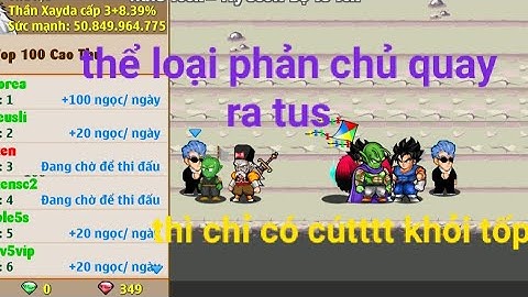 Ngọc rồng online - những món đồ leo giải siêu hạng của algoten