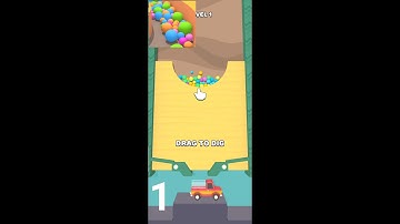 Sand Balls Puzzle Game - Gameplay Walkthrough  Part  1 -  Levels 1 & 4 (Ios , Android)