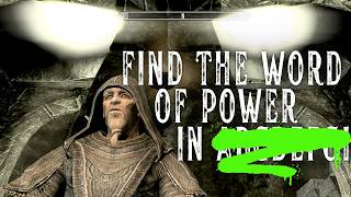Skyrim088d Find The Word Of Power In ... : All Greybeards' Shout Quests - Best Walkthrough