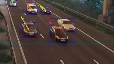 OpenCV object detection & tracking example