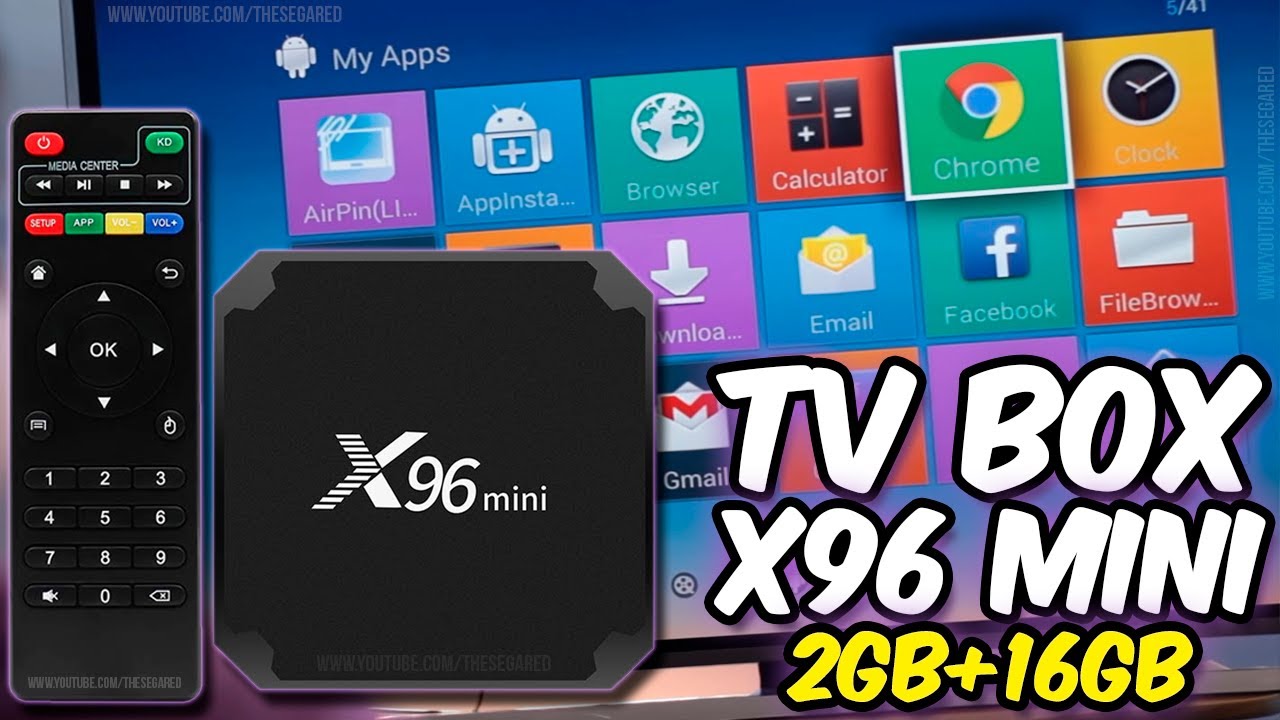 Convertidor de TV a Smart TV (Android TV Box) X96 Mini