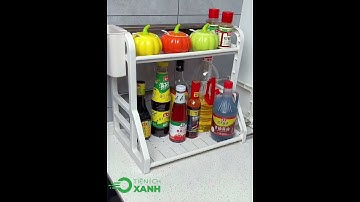 Kệ gia vị nhà bếp thông minh. Gíup căn bếp gọn gàng