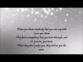 Tink-Your Secrets (Lyrics on Screen)