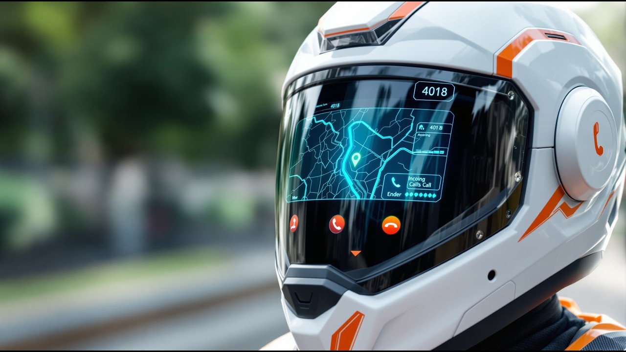 Вот Что Ждёт Мотоциклистов в 2026! Инновационные шлемы!