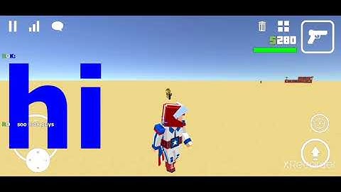 how to type big letter with colors in cupic sand box