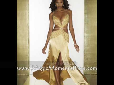 2009 Prom Dress Trends & Formal Gown Styles & Designs Video Fashion Show