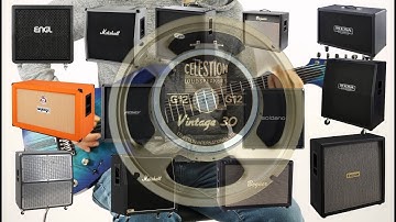 Celestion V30 + Shure SM57 vs 14 Guitar Cabinets (Mesa Boogie, Soldano, Engl, EVH, Framus, Friedman)