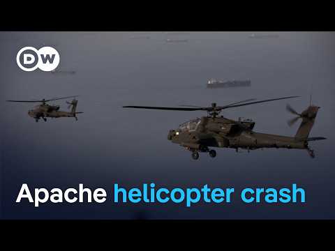US Apache helicopter crash sparks new Iran strikes | DW News

Fresh US and Iranian strikes have raised new questions about whether a fragile ceasefire can survive. The latest escalation began after a US Army Apache helicopter went down near the Strait of Hormuz.

#Apache #helicopter #crash #sparks #new