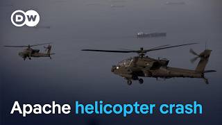US Apache helicopter crash sparks new Iran strikes | DW News