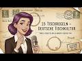 German Table Etiquette: 15 Cultural Rules Nobody Teaches You | German Listening Practice B1-B2