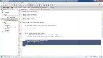 Android App Development for Beginners - 43 - Bound Services