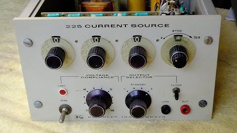 Keithley 225 current source repair