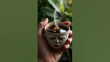 القهوه حزينه ما تخليني أشرب 