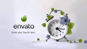 Logo Clock Spring After Effects Template