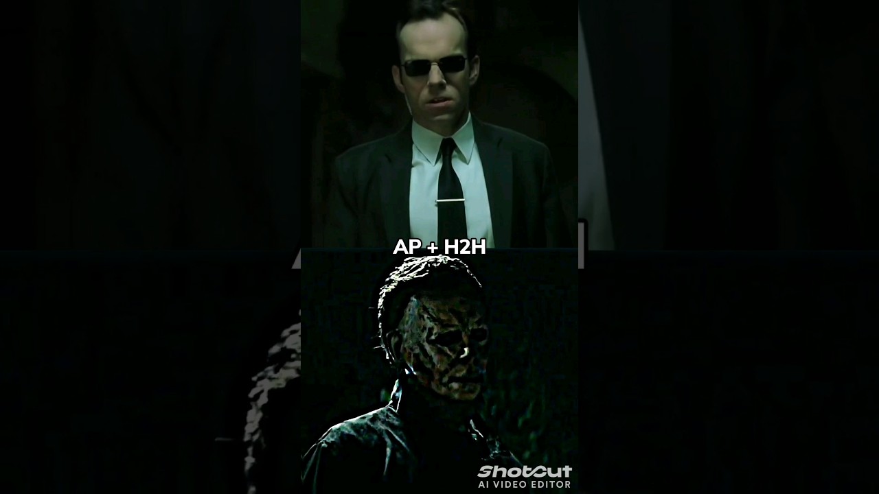 Agent Smith vs Horror trio 