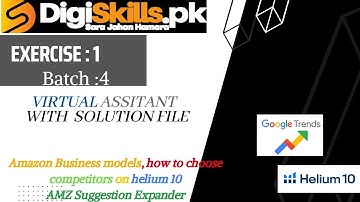Virtual Assistant Exercise 1 Batch 4 Digiskills | digiskills virtual assistant exercise 1 solution