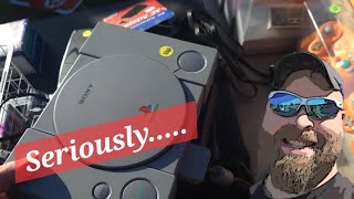 He Said I couldnt Buy The Games! Live Retro Video Game Hunting #fleamarket #videogames #reseller