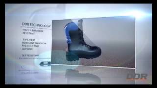 Dual Density injected Rubber sole technology