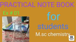 practical of chemistry (recrystallization of benzoic acid)